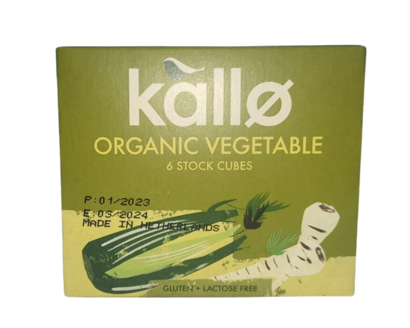 KALLO Vegetable Stock Cubes 66g
