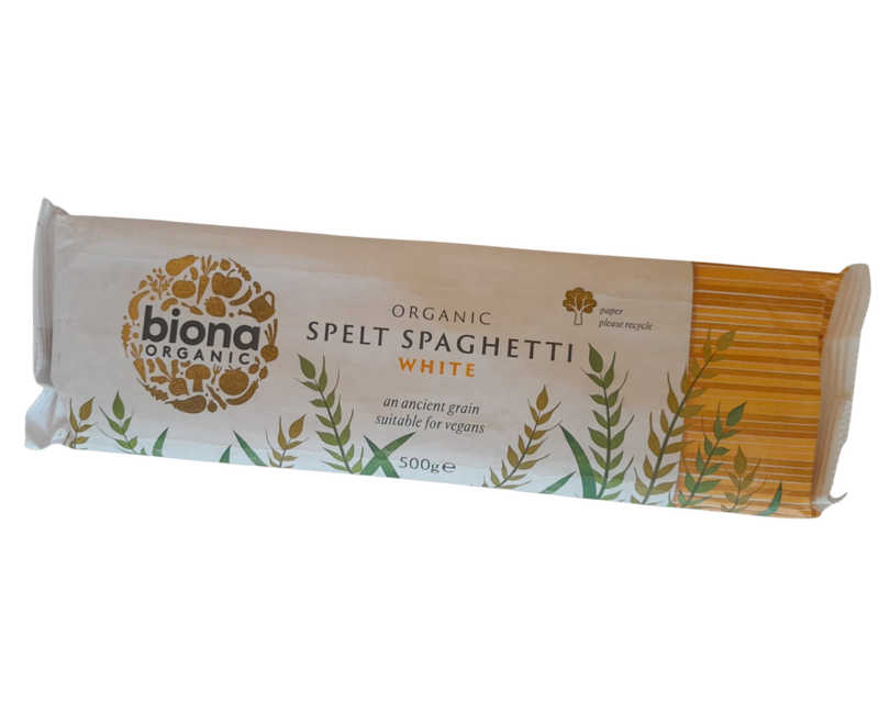 BIONA Organic Spelt Spaghetti White 500g