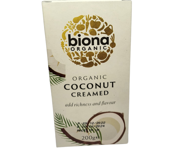 BIONA Creamed Coconut Organic 200g