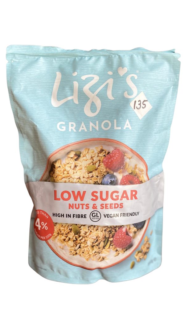 LIZI'S Low Sugar Nut & Seeds Granola 500g