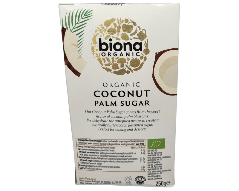 BIONA Coconut Palm Sugar - Organic 250g