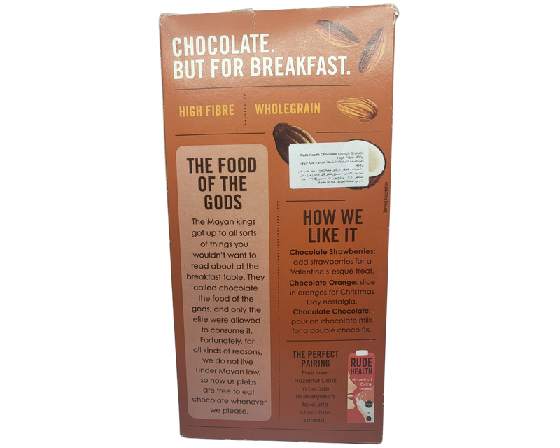 RUDE HEALTH FOODS Chocolate Crunch Granola 400g