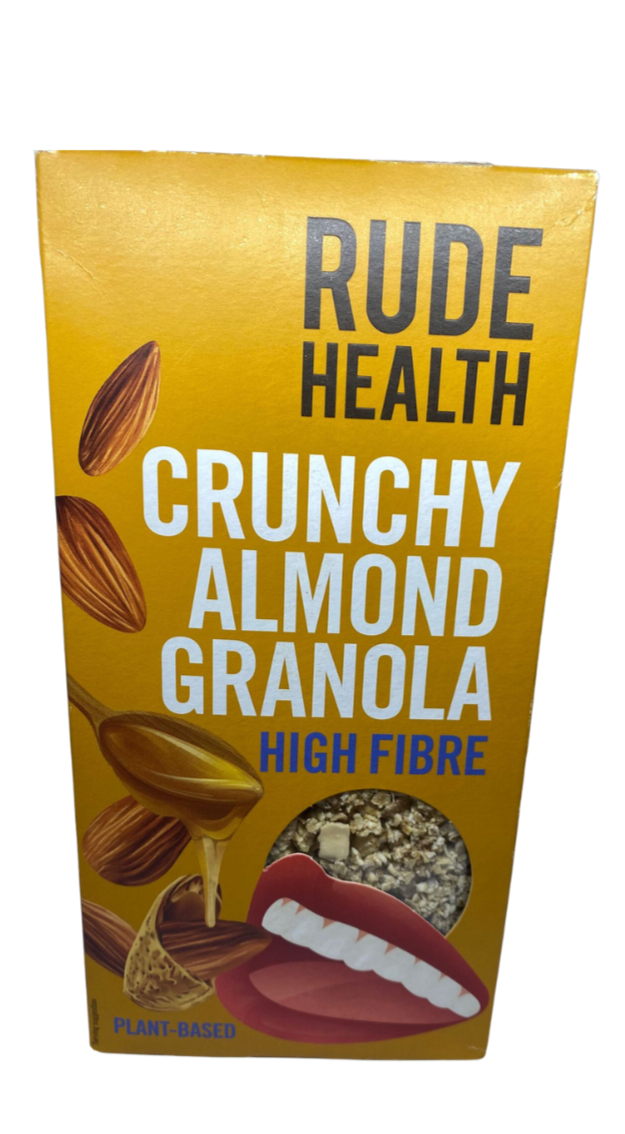 RUDE HEALTH FOODS Crunchy Almond Granola 400g