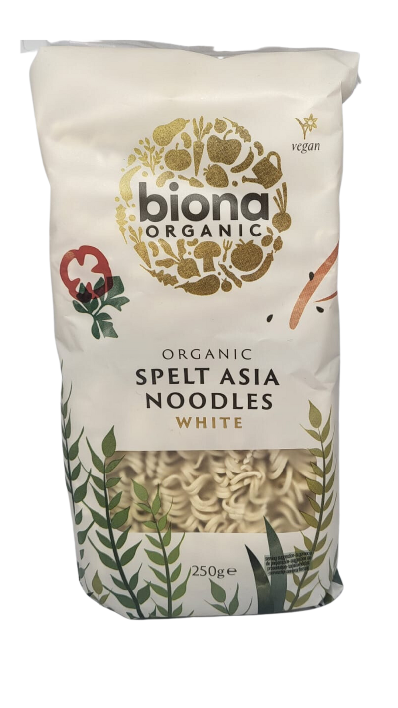 BIONA Spelt Asia Noodles White Organic 250g