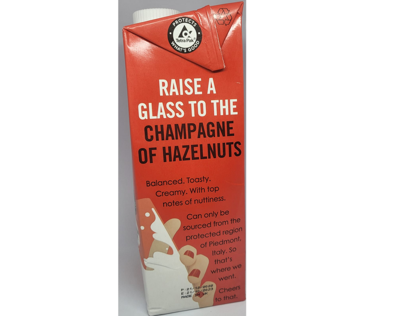 RUDE HEALTH Gluten Free Hazelnut Drink - Organic 1ltr