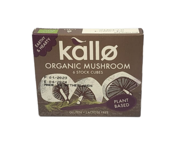 KALLO Mushroom Stock Cubes 66g