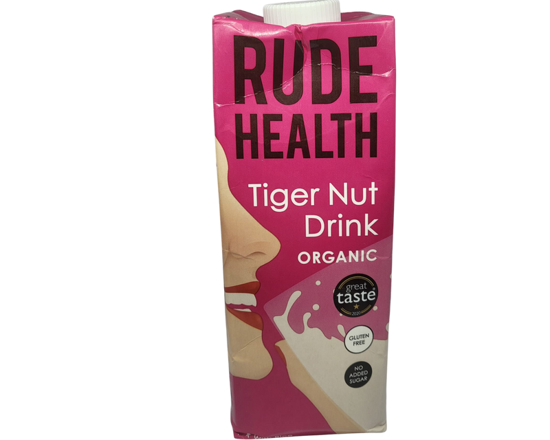 RUDE HEALTH Gluten Free Tiger Nut Drink Organic 1ltr