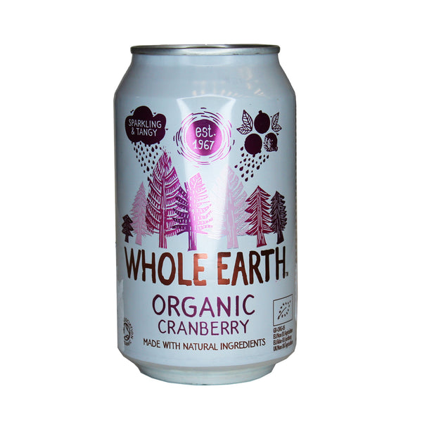 WHOLE EARTH Mountain Cranberry Organic 330ml
