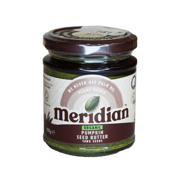 MERIDIAN Organic Pumpkin Seed Butter -100% Seeds - 170g