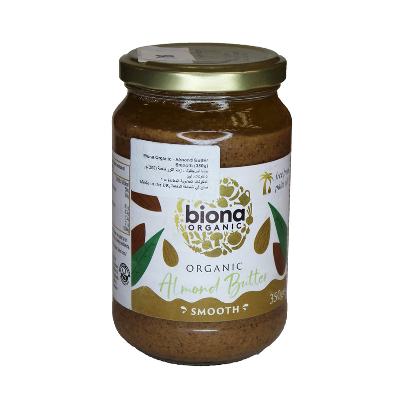 BIONA Almond Butter Smooth Organic 350g