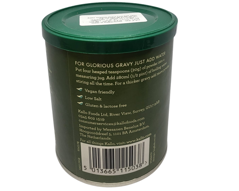 KALLO Low Salt Org Gravy Granules 160g