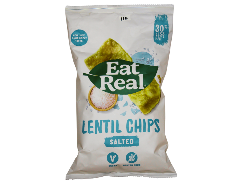 EAT REAL Lentil Salted Chips 113g