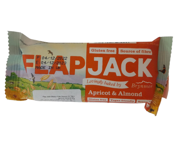 BRYNMOR Apricot & Almond Flapjack 80g