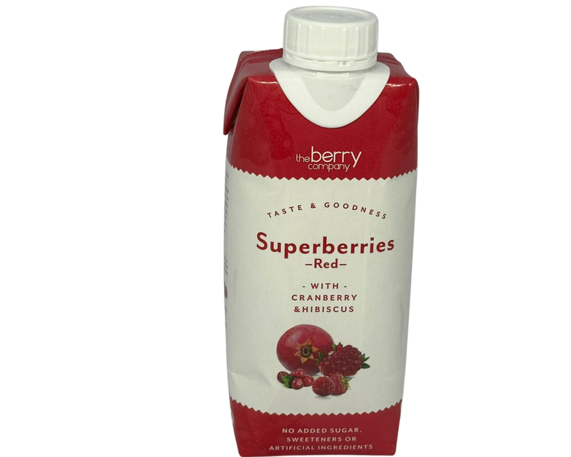 The Berry company Superberries Red & Hibiscus 330m