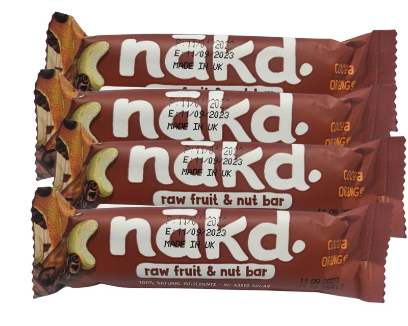 NAKD Cocoa Orange Bar Multipack 35gX4pcs