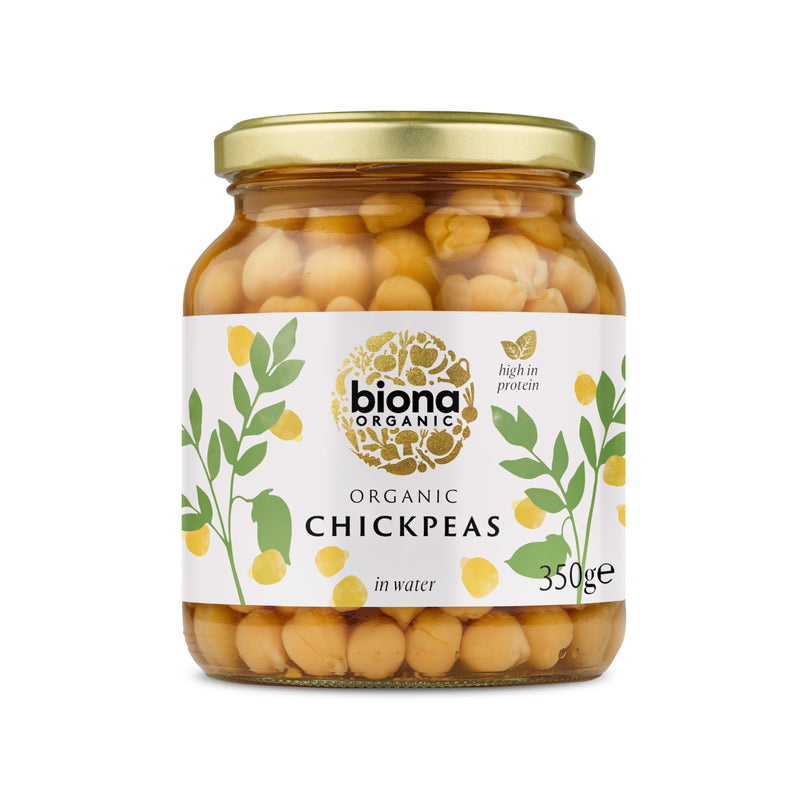 BIONA CHICK PEAS | Chickpeas GLASS JAR