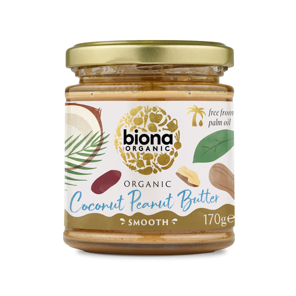 Biona Organic Peanut Butter | Coconut Peanut Butter