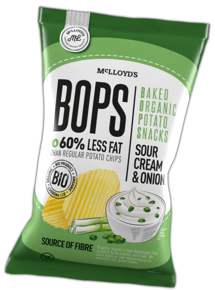 Bops | Sour Cream - Onion Potato Chips 
