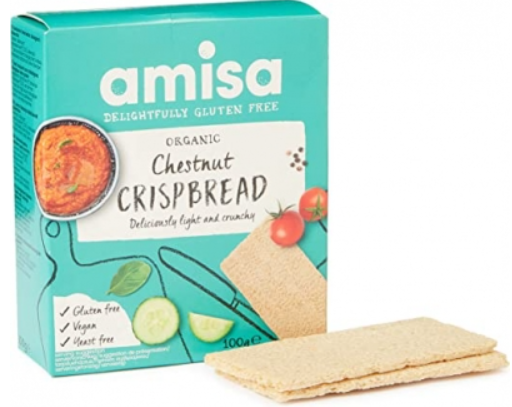 AMISA Chestnut Crispbread 100g
