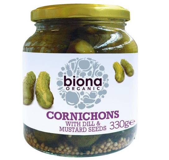 Biona Organic | Cornichons | Cornichon Pickles