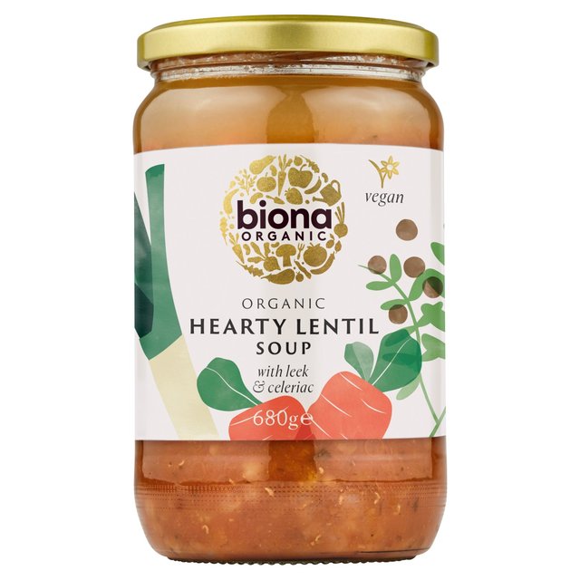 Biona organic soup | Lentil soup | Carrot lentil soup
