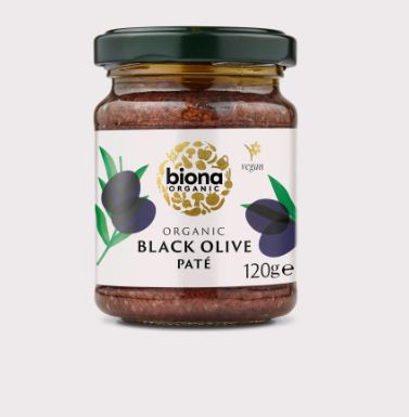 Biona Organic Black Olives | Pate