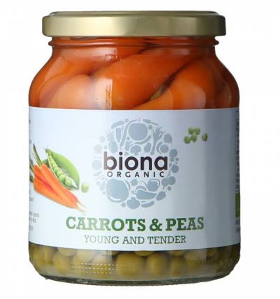 Organic | Carrot | Peas