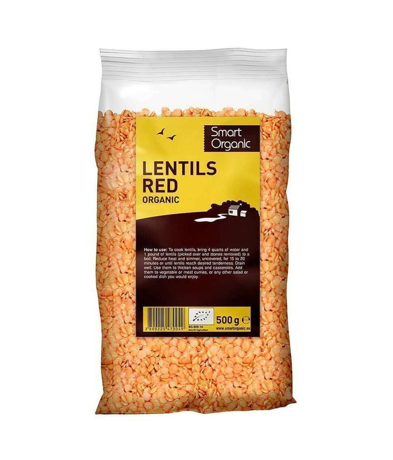 Lentils Red Organic 500g