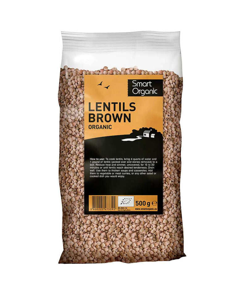 Lentils Brown Organic 500g
