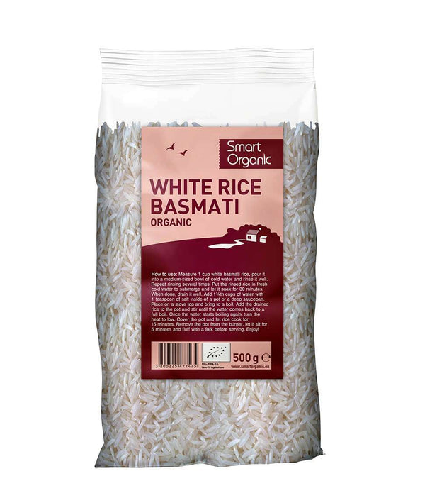 Rice Basmati White Organic 500g