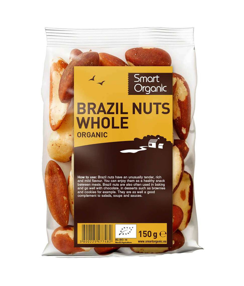 Brazil Nuts Whole Organic 150g