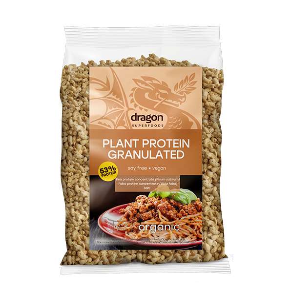 Textured plant protein GRANULATED Dragon Superfoods 200 g
