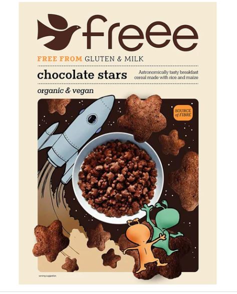 Doves Farm | Chocolate Stars |  Gluten Free