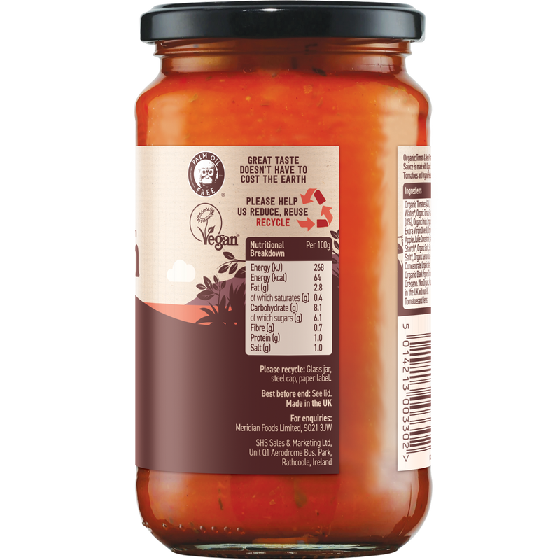 Organic Tomato and Herb Pasta Sauce