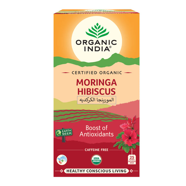 Moringa Hibiscus Tea Bag
