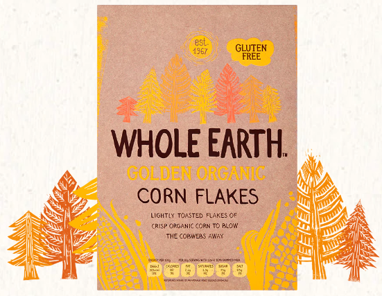 WHOLE EARTH Classic Cornflakes - Organic 375g