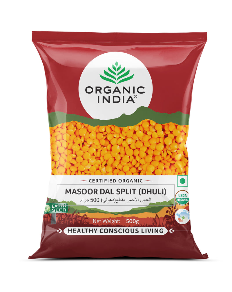Organic India Masoor Dal Split (Dhuli)