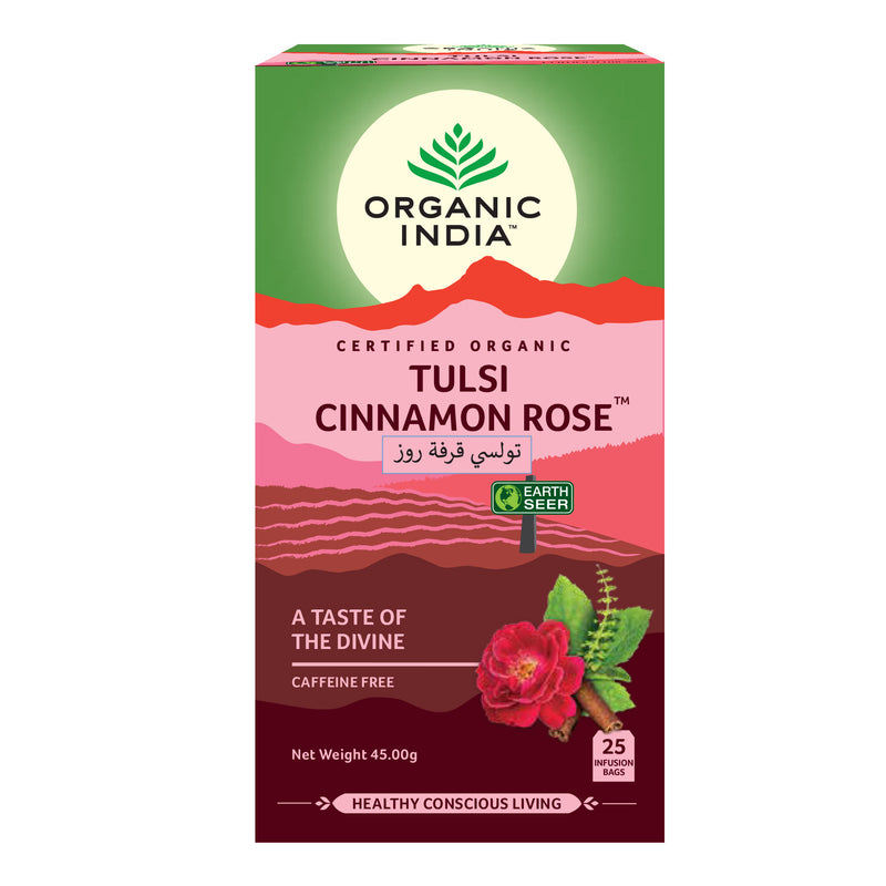 Tulsi Cinnamon Rose Tea Bag