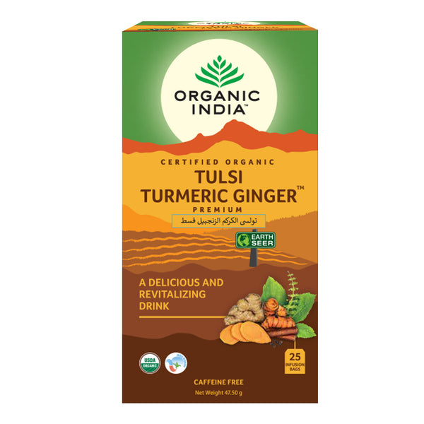 Tulsi Turmeric Ginger Premium Tea Bag